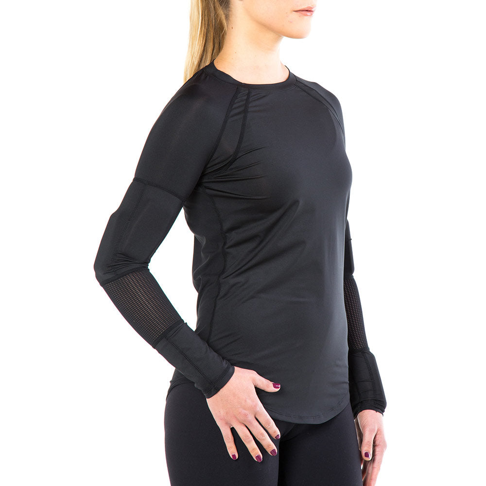 Womens Long Sleeve Sport Top Line For Body And Arm Slimming And Push Up  From life, $5.88